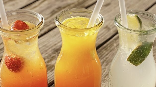 Erfrischung durch eiskalte Getränke